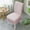 Pink, variant on JingChun 1Pc Kitchen Chair Covers with Skirt Stretch Universal Dining Room Chair Slipcovers Removable Washable Parsons Chair Cover for Kitchen Wedding Party Banquet Hotel