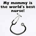 thumbnail image 2 of CafePress - My Mommy Is The Words Best Nurse Body Suit - Baby Light Bodysuit, Size Newborn - 24 Months, 2 of 4