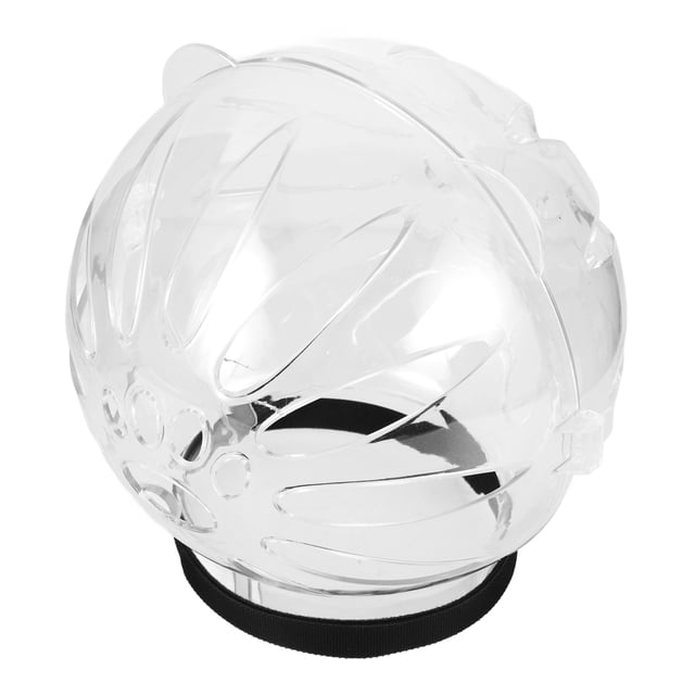 Miangastore Cat Clear Helmet Cat Round Breathable Protective Helmet Prevent Cats Biting Licking Helmet