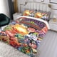 thumbnail image 3 of Niños Basura de Colección Conjunto de sábanas temático, trío de piezas, cómodo y amigable con la piel, diseño único, regalo de decoración para el hogar para familiares, amigos y fans, 90 cm * 190 cm, 3 of 6