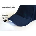 thumbnail image 3 of YooGuoGuo Hands Free LED Baseball Cap Hat for Outdoor Jogging Hip Hop Party Holiday, 3 of 6