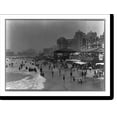 thumbnail image 2 of Historic Framed Print, New Jersey - Atlantic City - Beach scene south from central pier, 17-7/8" x 21-7/8", 2 of 9