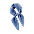 thumbnail image 2 of Head Scarf for Women Hair quare Satin Silk Feeling Bnadana Neck Scarf Blue, 2 of 3
