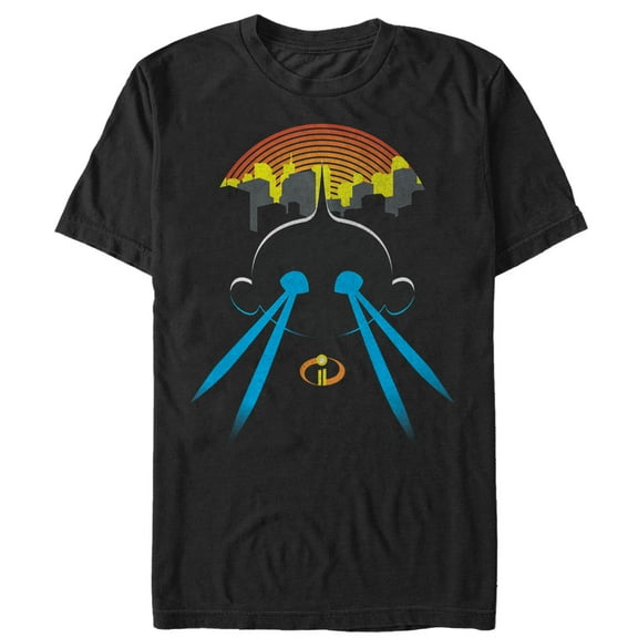 Men's The Incredibles 2 Jack-Jack Lasers Graphic Tee Black Small