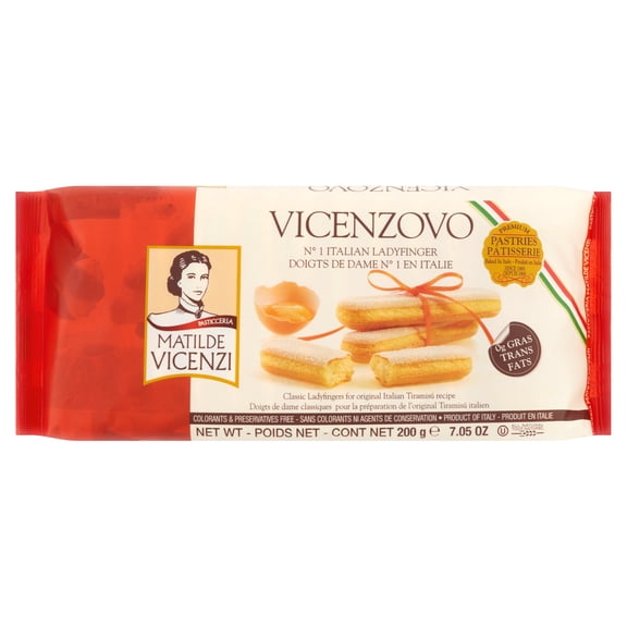 Vicenzi Cookie Lady Finger,7.05 Oz (Pack Of 12)