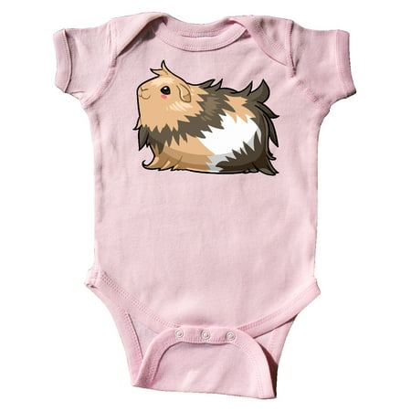 

Inktastic Cute Long Haired Guinea Pig Gift Baby Boy or Baby Girl Bodysuit