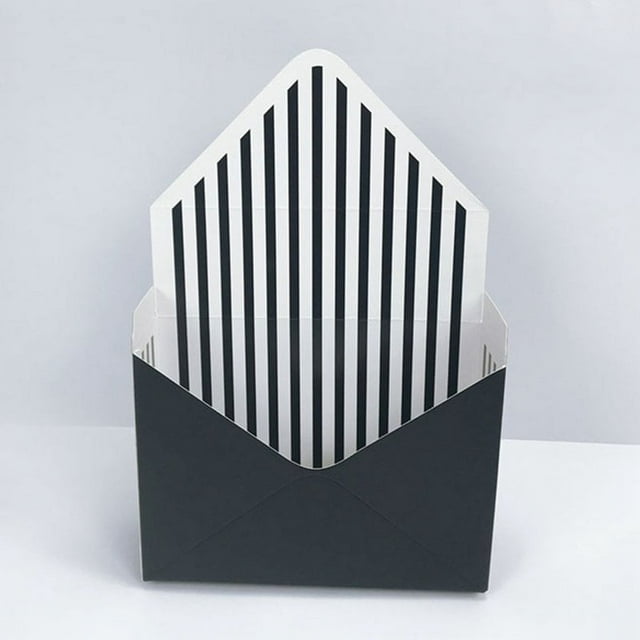 Folding Hand Holding Envelope Box Teacher‘S Day Gift Box Flower Packaging Box Flower Arrangement Box White Cardboard