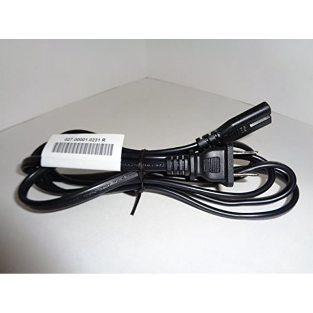 Vizio 2 Prong Power Cord E254927 027.00001.0231 R LED LCD TV PLASMA