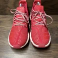 thumbnail image 3 of Adi-das PureBoost ZG Red on Red Mens Sz 9 US Running Shoes Sneakers NO INSOLES, 3 of 6