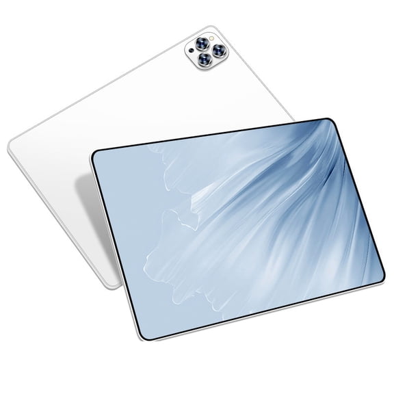 Tablet 2025 Newest Android 12 Tablet, 10 Inch Tablet,5G Wi-Fi Tablet Computer,2 In 1 Tablet with Keyboard, 256GB ROM 8GB RAM ,Octa-Core Processor,1920 * 1200 IPS,Bluetooth,GPS,White