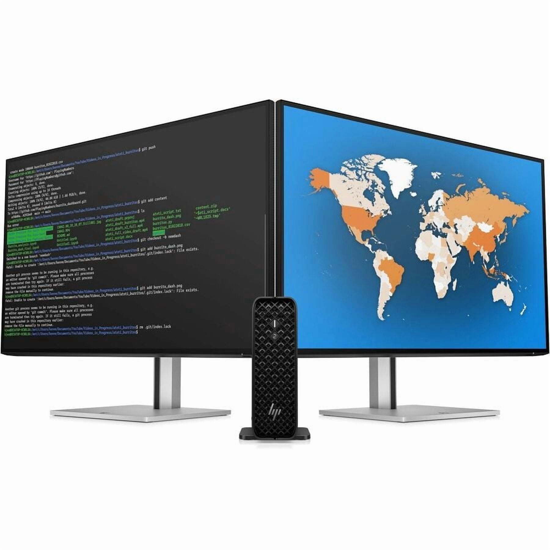 HP Z2 Mini G1i Workstation - Intel Core Ultra 9 285K - 32 GB - 1 TB SSD - Mini PC - Black - Intel W880 Chip - Windows 11 Pro - NVIDIA 16 GB Graphics - English Keyboard - Ethernet - Wireless LAN