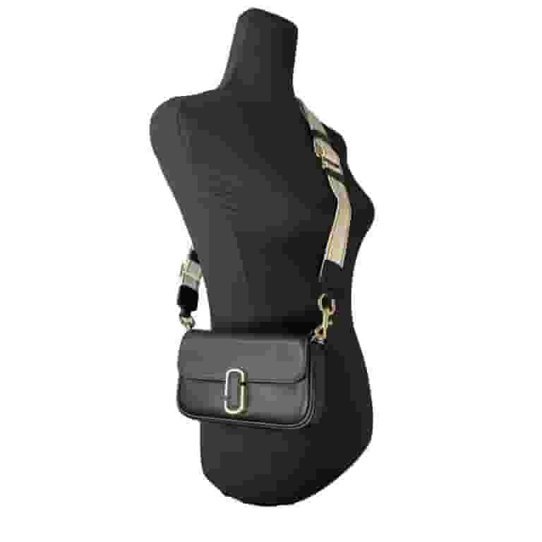 ショルダーバッグ・ポシェット The Mini J Marc Shoulder Bag - Marc Jacobs - Mesh - Black Marc Jacobs Women's The J Marc Mini Shoulder Bag, Black