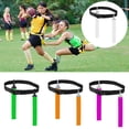 thumbnail image 2 of LEEYNEER Drapeau de Taille de Soccer Couleur Vive Résistant aux Déchirures Ajustable Entraînement de Compétition PVC Drapeau de Taille de Soccer Américain pour Sports, 2 of 8