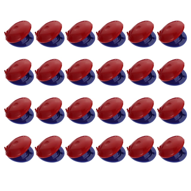 MasteelfCA 24Pcs Children Early Education Toys Percussion Instruments Castanets (Random Color)