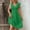 Green, variant on Women's Casual Dress Elegant Lace Jacquard Hollow Out Slim Fit Mid Length for Stylish Occasions and Everyday Wear