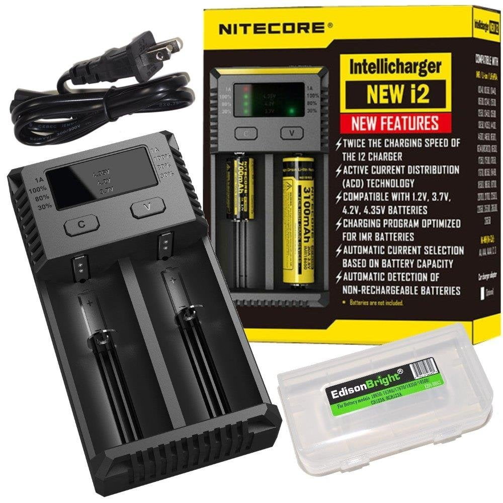 Зарядное nitecore. Nitecore New i2. Зарядное устройство Nitecore New i2. Nitecore New i2 18650/16340 на 2*АКБ. Nitecore зарядник 2.