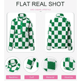 thumbnail image 4 of Jackets For Women Causal Sherpa Fall Jacket Loose Button Down Plaid Winter Coats, 4 of 6