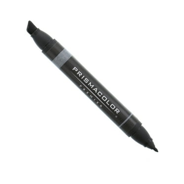 Prismacolor Premier Double-Ended Art Marker, Chisel-Fine, Neutral Gray 0.7