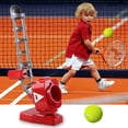 thumbnail image 2 of Ensemble de Machine de Lancer de Baseball Automatique pour Enfants, Angles et Hauteur Réglables, Jouet d'Entraînement à Lancement Automatique pour Enfants, Jouets de Sport de Plein Air, 2 of 7