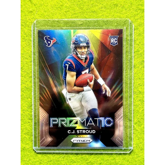 CJ Stroud PRIZM ROOKIE CARD Jersey #7 TEXANS SP RC 2023 Panini Prizm PRIZMATIC