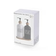 thumbnail image 3 of Dispensadores Xtellar De Jabón Liquido 500ml*2 Y Tapa De Madera Baño Color Negro y Blanco, 3 of 4