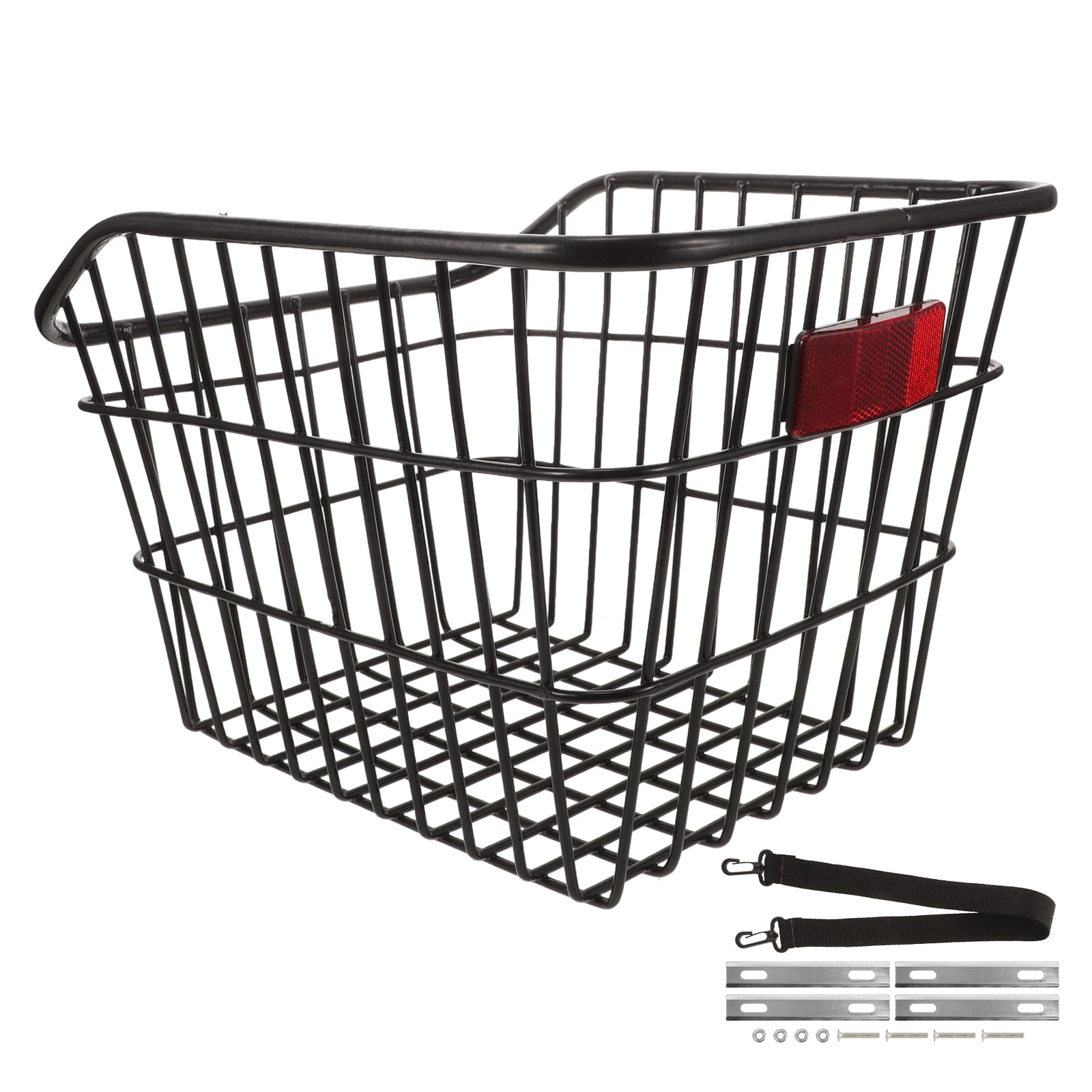 Panier Avant Pour Trottinette électrique – 22x28x18 Cm, En Fer, Amovible Et Pratique !