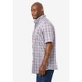 thumbnail image 3 of KingSize Men's Big & Tall Short Sleeve Wrinkle-Free Sport Shirt, 3 of 4