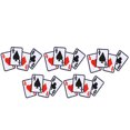thumbnail image 1 of Playing Card Patch, Cloth Material Perfect Repair Poker Patch, 5Pcs For Bed Sheet Curtain Hat Shoe, 1 of 8