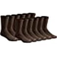 thumbnail image 3 of Dickies Chaussettes Homme Dri-tech Contrôle de l'Humidité Multipack, Essentielle Marron (12 Paires), Pointure : 12-15, 3 of 9