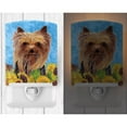 thumbnail image 2 of Carolines Treasures SC9060CNL Yorkie in Summer Flowers Ceramic Night Light, 2 of 2