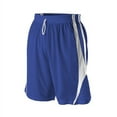 thumbnail image 3 of Alleson Athletic Youth UniSex Reversible Basketball Shorts KELLY GREEN/WHITE XL, 3 of 7