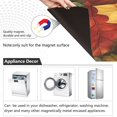 thumbnail image 4 of Yayeee Magnetic Dishwasher Cover for The Front Decoration Home Kitchen Machine Sticker Protector, Colorful Autumn Leaves, 4 of 6