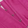 thumbnail image 4 of Stay Corset Underbust Corset Top Women Satin Lace Up Boned Underbust Corset Gothic Corset Rose XL, 4 of 5