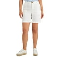 thumbnail image 2 of MSRP $40 Style & Co Womens Petite Rolled-Cuff Bermuda Shorts Blue Size 12P, 2 of 2