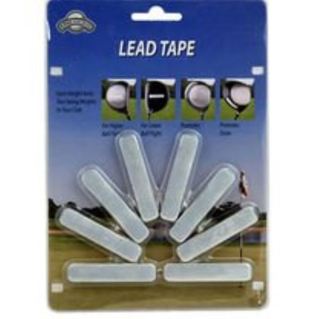golf club head weights 8 pre cut lead tape strips new