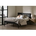 thumbnail image 6 of South Shore Hoya, Bohemian Harmony Bed, Full Black, 6 of 11