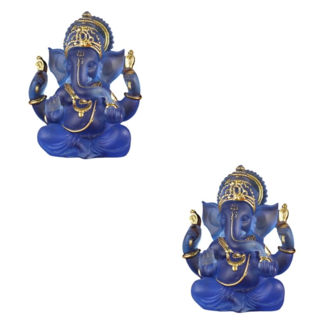 Inteprter Estatuas de elefante de textura de alta gama para decoración de estatuas de Buda de resina de calentamiento de casa lujosa Type1 NO1