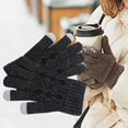 thumbnail image 4 of Guantes de calefacción eléctrica USB, invierno de protección Guantes térmicos lavables de tejer Calentador de manos para senderismo Gris Baoblaze guantes calefactables, 4 of 7