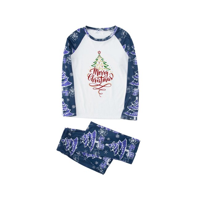 Traje cálido de Navidad para padres e hijos, pijamas para el hogar, pantalones de manga larga, conjunto de dos piezas (mamá) Fridja nalpqowj26243