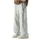 thumbnail image 4 of Pantalones vaqueros de longitud completa para hombre, de moda, informales, desgastados, irregulares, con agujeros, de pierna recta, pantalones de mezclilla para hombre., 4 of 5