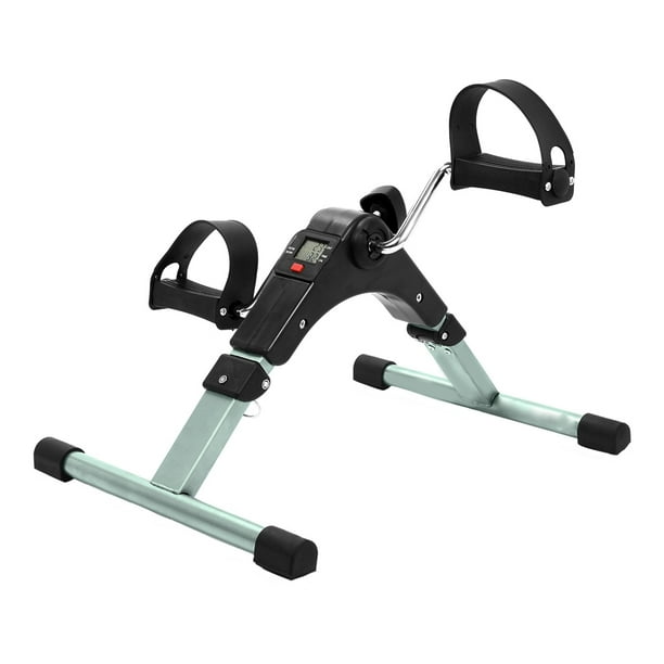 TureClos Under Desk Foldable Exercise Bike Home Office Under Table Folding Bike Foot Pedal