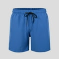thumbnail image 5 of Shorts Men Summer Swim Trunks Dry Surf Boardshorts Bathing Suit With Mesh Lining Beach Shorts Casual Shorts Men Blue XL, 5 of 8