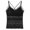 Black, variant on Women Camisole Tops Sheer Lace Floral Bralette Wireless Padded Tank Top V Halter Thin Cami Lingerie Underwear Ladies Breathable Vest Tops Built in Bra