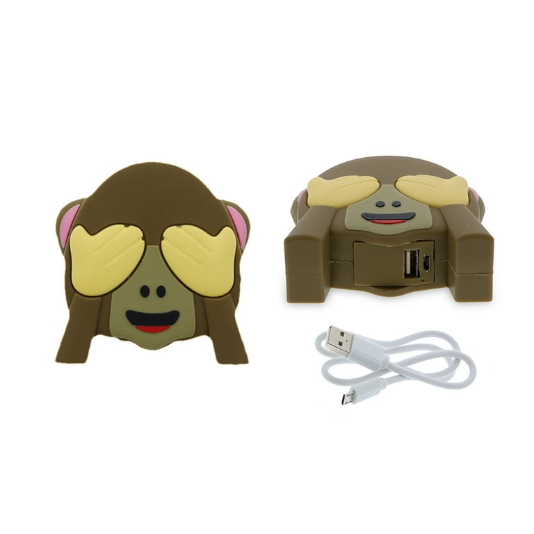 JEM Xtreme XBB80127MKY 2200mAh Emoji Power Bank Monkey JEM Xtreme XBB80127MKY 2200mAh Emoji Power Bank Monkey
