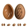 thumbnail image 7 of Walbest Easter Egg Chocolate Silicone Mold for Festival, Parties, DIY Pleasure, 7.1" 3D Egg Shaped Mold Baking Tool for Chocolate,Cake,Mousse,Soap,etc, Easy to Demold, 7 of 7