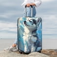 thumbnail image 7 of Fuzoiu Cloud Sunshine Puppy Print Suitcase Cover,Washable Luggage Covers for Suitcase,Elastic Luggage Protector Cover,Scratch Resistant Travel Suitcase Covers-Medium, 7 of 7
