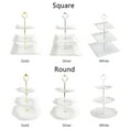 thumbnail image 2 of 3 Tier Cake Stand Fruit Plate Gift Bar Kitchen Serving Platter Party Wedding, 2 of 3