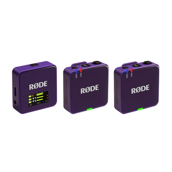 Micrófono Inalámbrico Rode Wireless GO (Gen 3) Morado