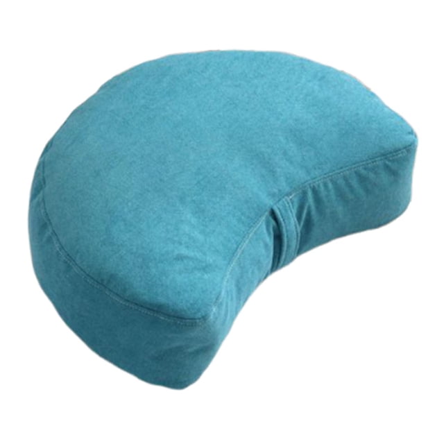 Cojín de suelo Tatami Cojín elevador Cojín de asiento suave minimalista para Azul
