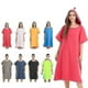 thumbnail image 1 of Adult Quick Dry Bath Towel Cape Microfiber Beach Towel Bathrobe With Hood, 1 of 4